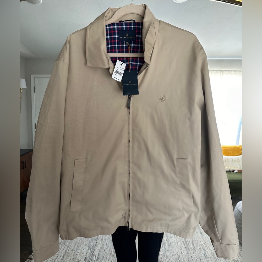 Brooks Brothers NWT XXL Tan/Khaki Jacket